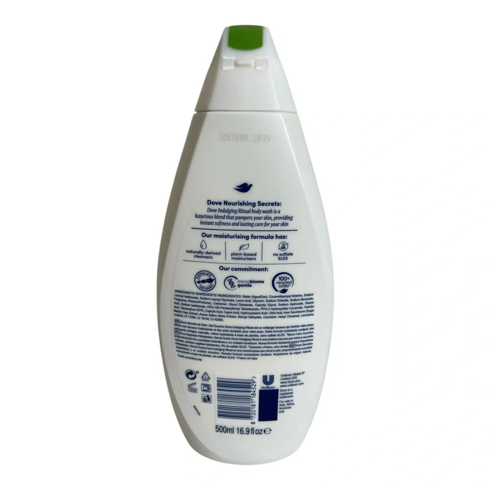 Dove Indulging Ritual Oat Milk & Maple Syrup Shower Gel 16.9 fl oz New